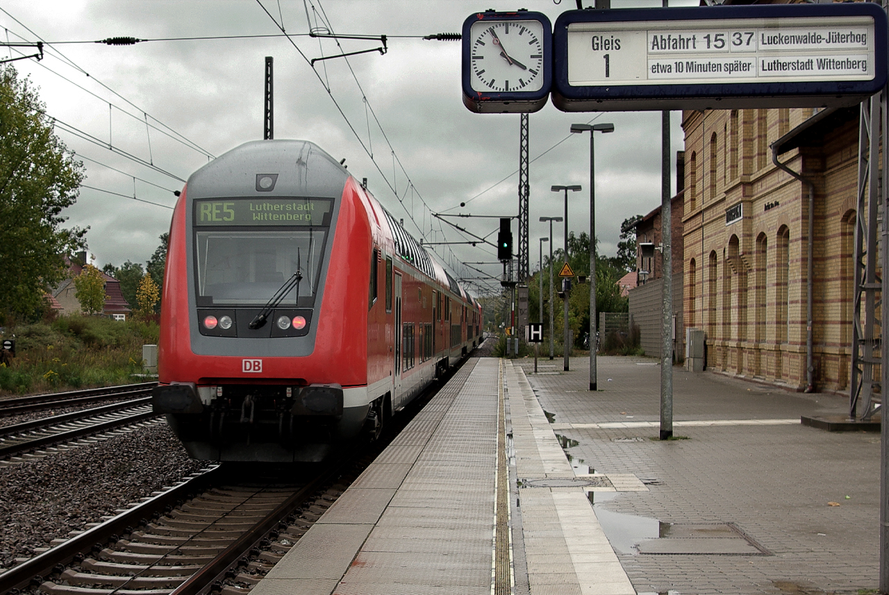 Die Bahn. Ludwigsfelde - Моё, Железная Дорога, Германия, Поезд, Локомотив, Вокзал, ЖД вокзал, Deutsche Bahn, Длиннопост