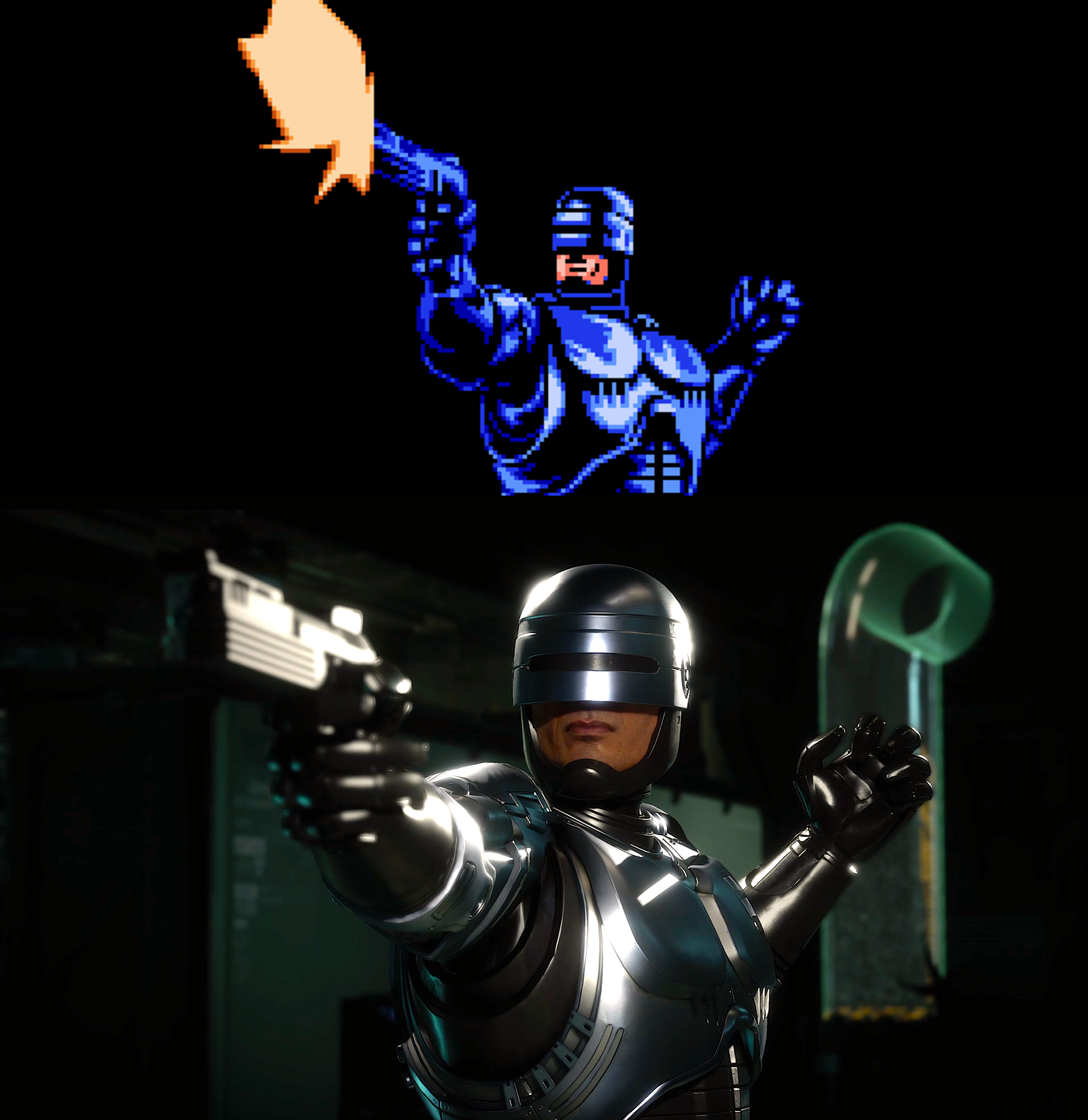 Robocop 1988 vs 2020 - Robocop, Mortal kombat, Mortal kombat 11, Games, Computer games