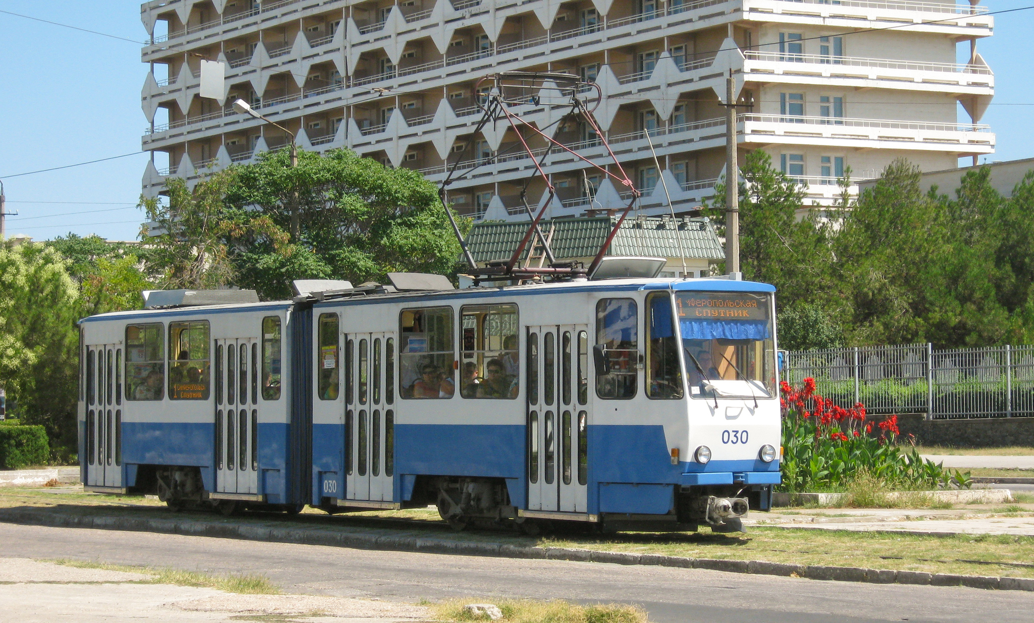 Evpatoria tram, part 1, 2012 - My, Crimea, Evpatoria, Tram, The photo, Longpost