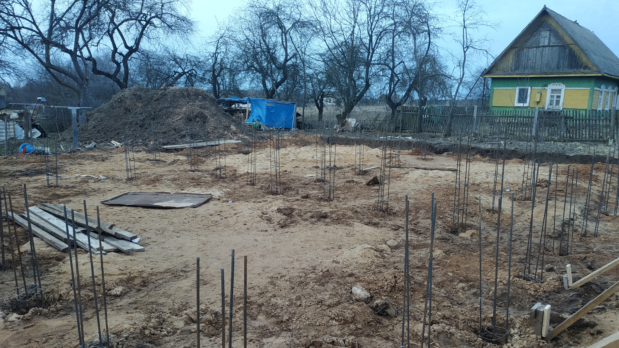 How I build a house. Part 4. Site preparation and foundation - My, Building, Construction, Republic of Belarus, Longpost