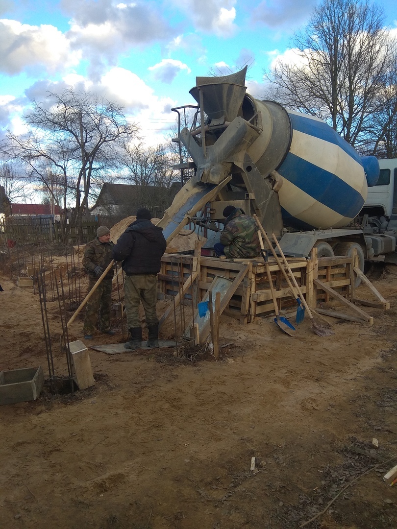 How I build a house. Part 4. Site preparation and foundation - My, Building, Construction, Republic of Belarus, Longpost