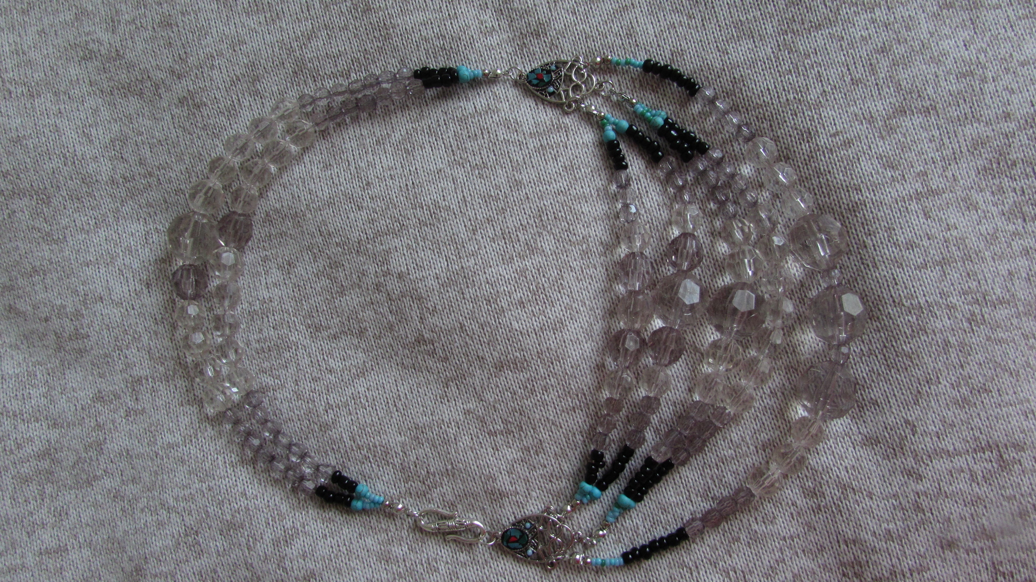 Remaking an old necklace - My, Necklace, With your own hands, Rework, Longpost, Needlework without process