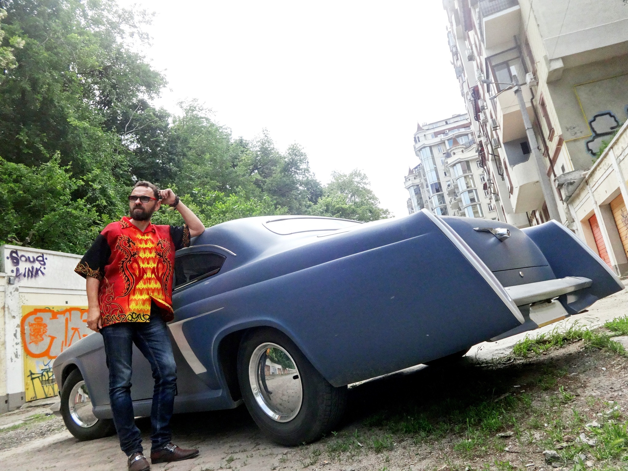 Volga custom and I - My, Volga, Hot Rod, Design, Longpost