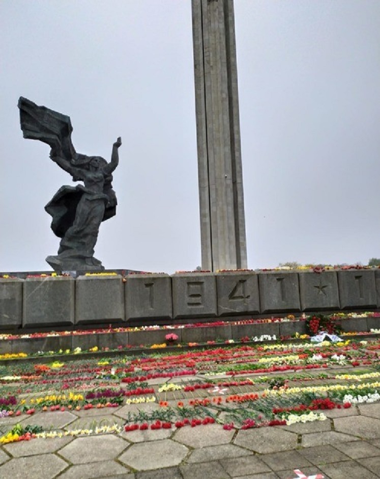 Victory Monument. Latvia, Riga - Monument, Victory, Riga, Latvia, Victory Day, May 9 - Victory Day