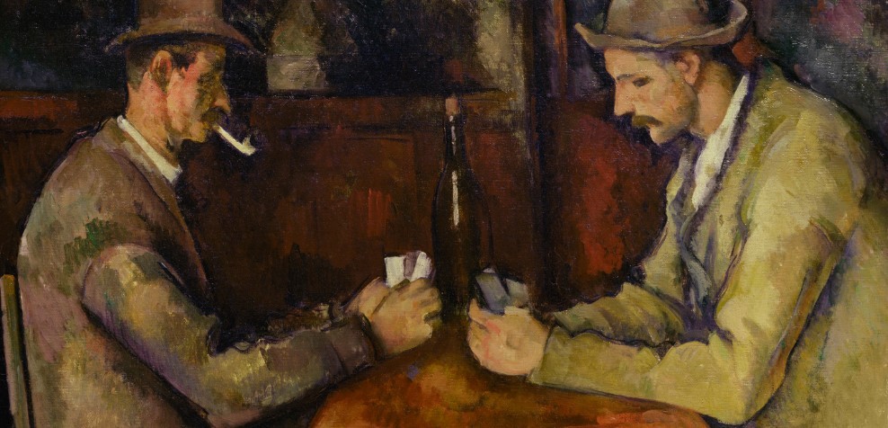 Paul Cezanne. Card players. Insulation. Lots of pictures - My, Paul Cezanne, Painting, Impressionism, Painting, Card game, Longpost