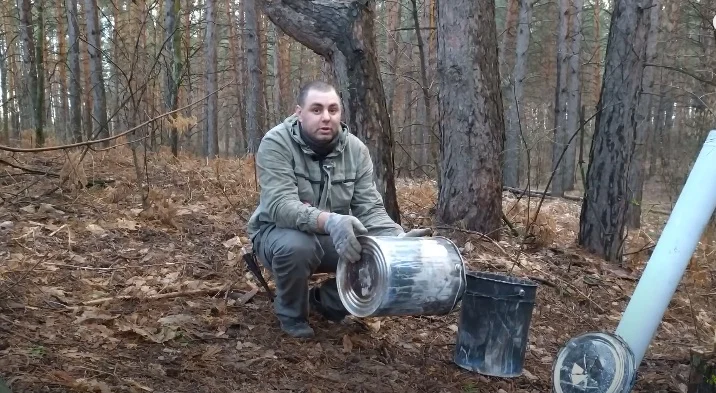 Печь-камин в землянку своими руками | Пикабу