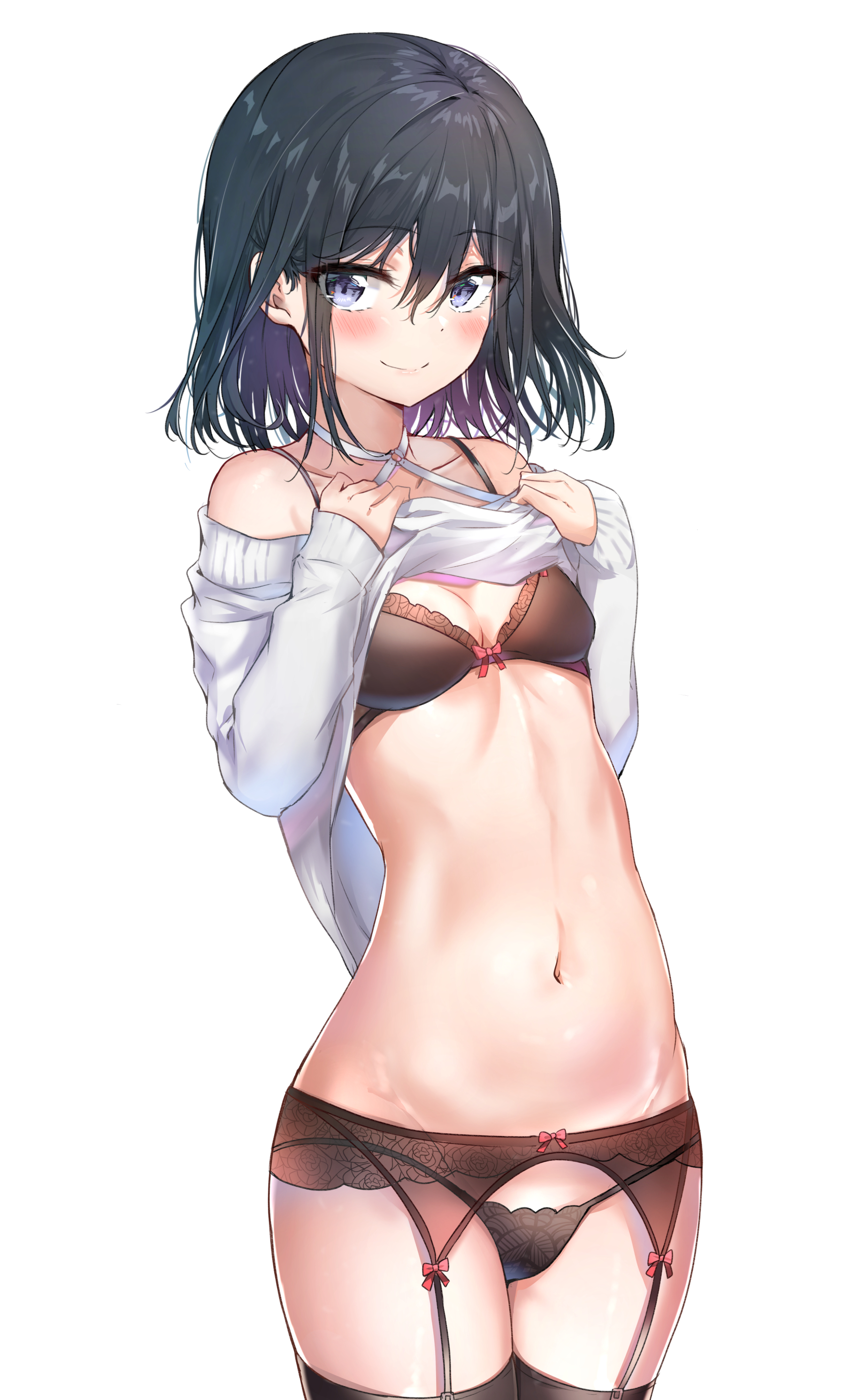 ART's by Sunhyun - NSFW, Anime, Anime art, Underwear, Swimsuit, Pantsu, Breast, Bunnysuit, Longpost, Sunhyun