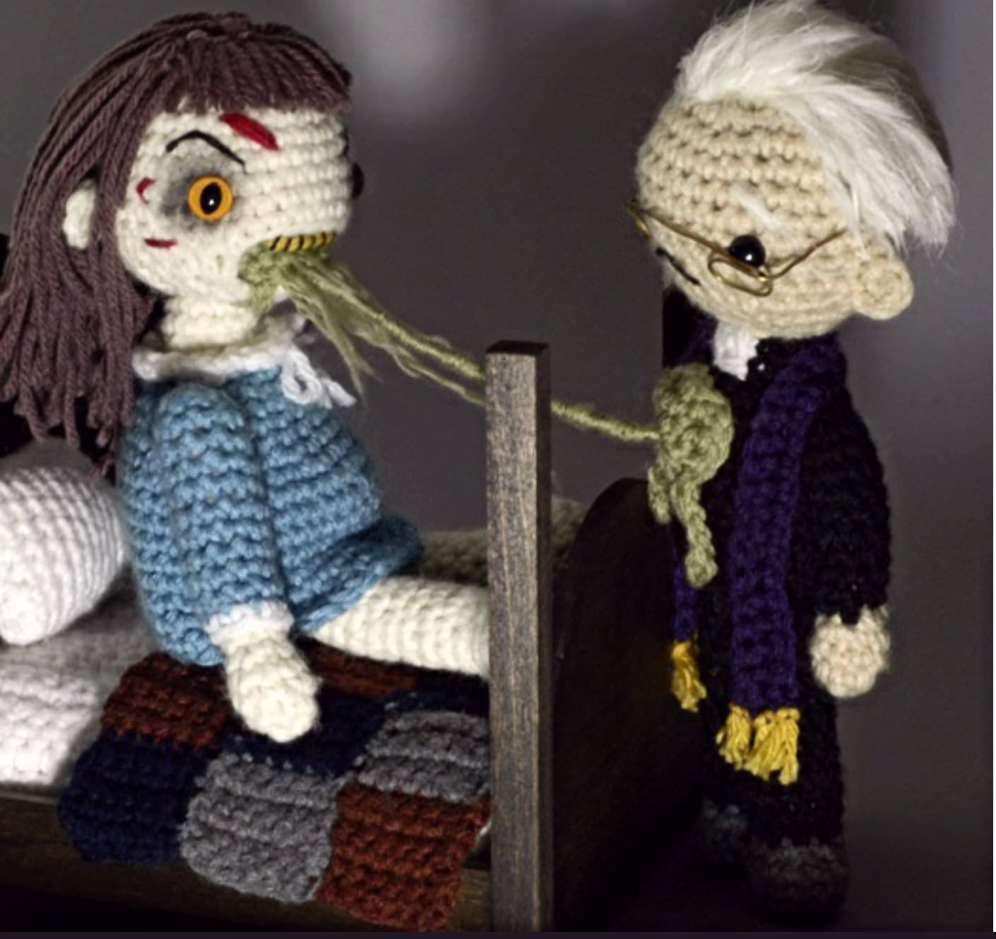 Exorcist - Exorcist, The photo, From the network, Knitted toys