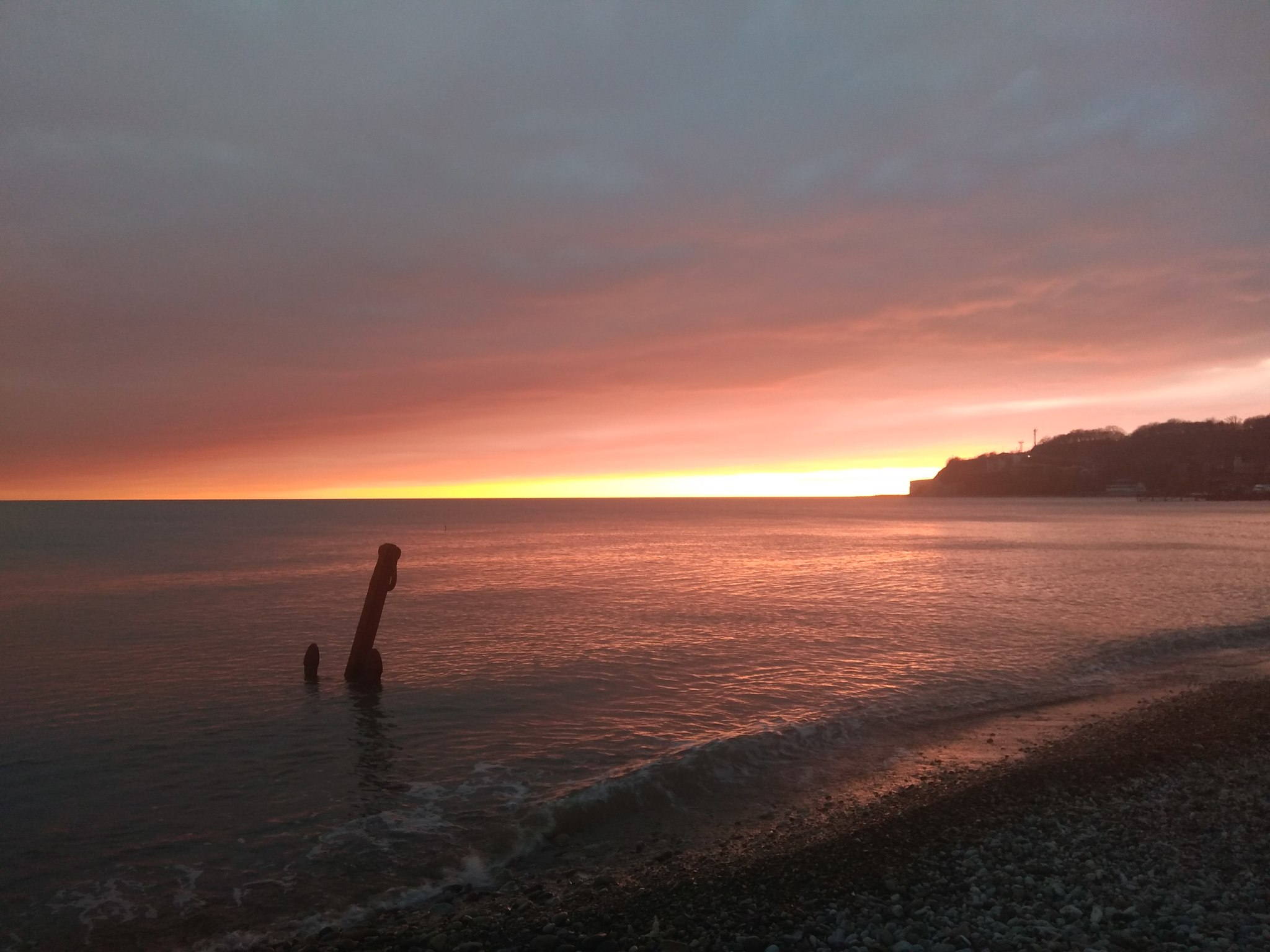 Hello sea... - My, Sea, Black Sea, Sunset