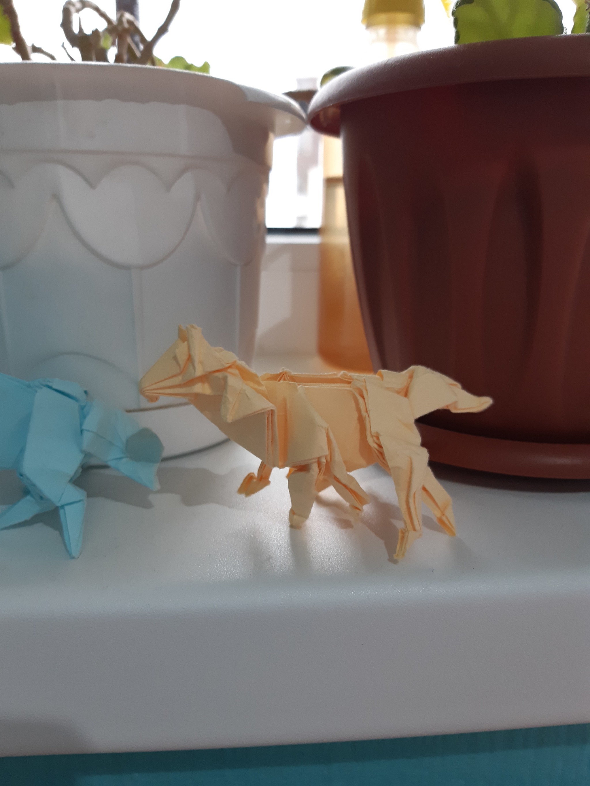 Origami Sleipnir (Satoshi Kamia) - Оригами, Слейпнир, Видео, Длиннопост