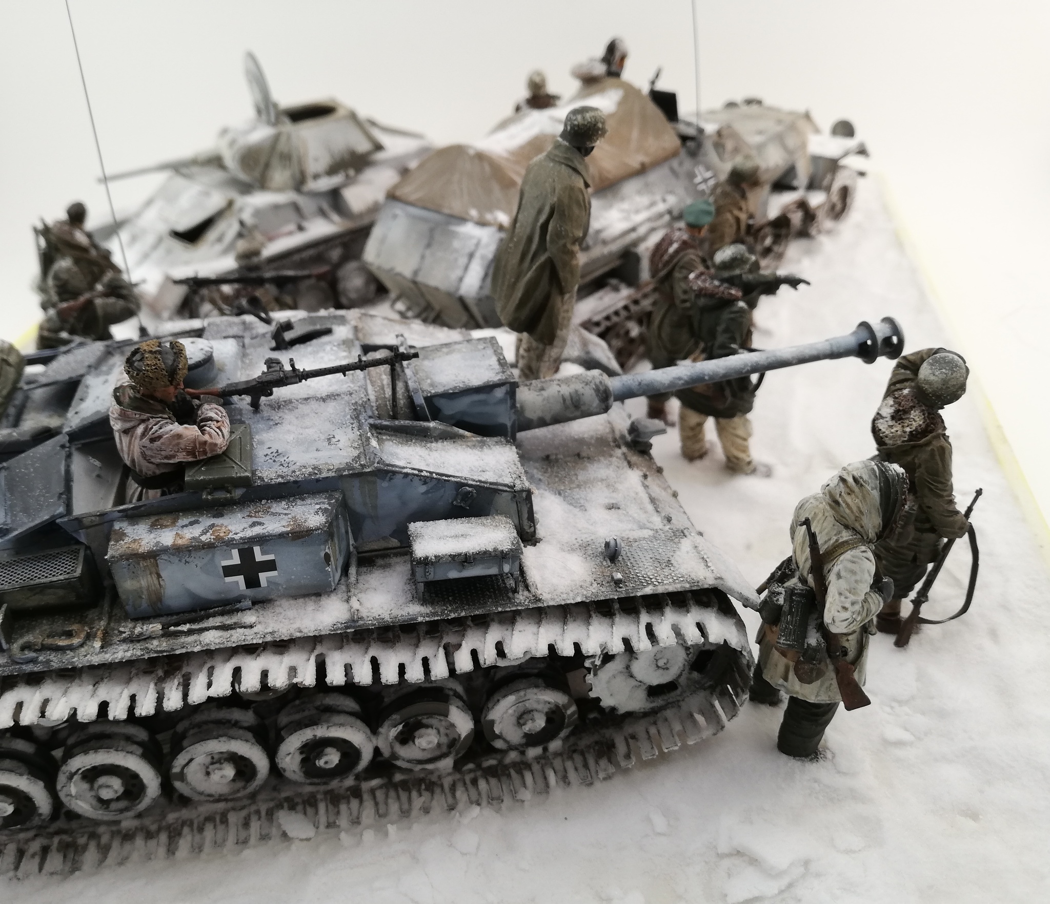 Diorama To Kharkov - My, Diorama, The Second World War, Longpost