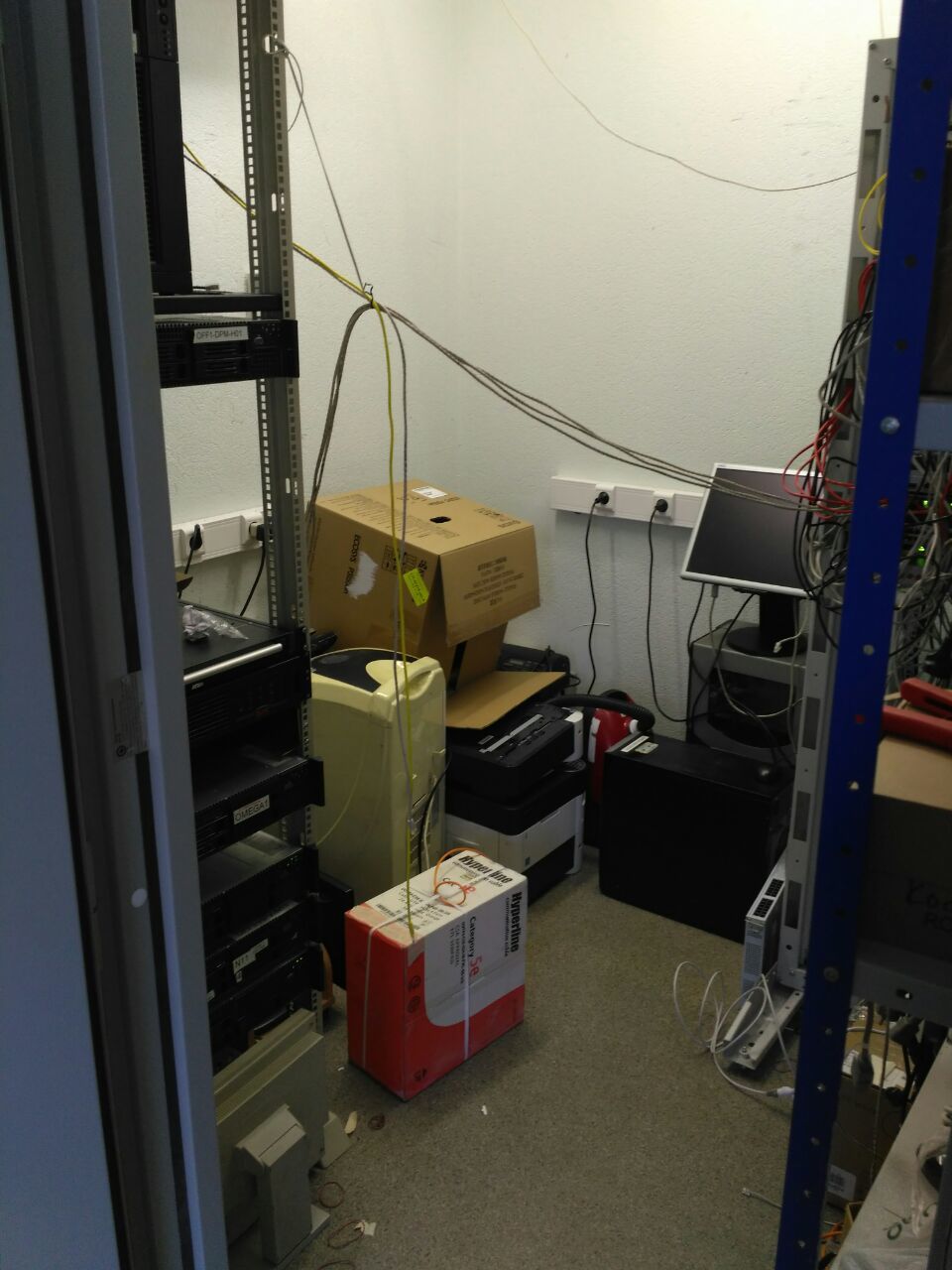 Server room cleaning - My, Server, Switching, Perfectionism, IT, Longpost