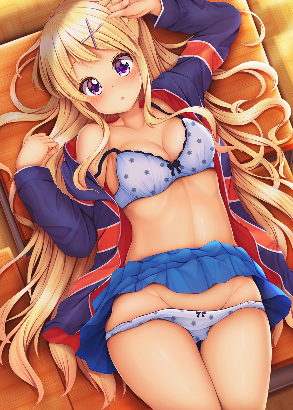 Kiniro Mosaic art's - NSFW, Anime, Anime art, Kin-Iro mosaic, Underwear, Swimsuit, Booty, Breast, Animal ears, Longpost