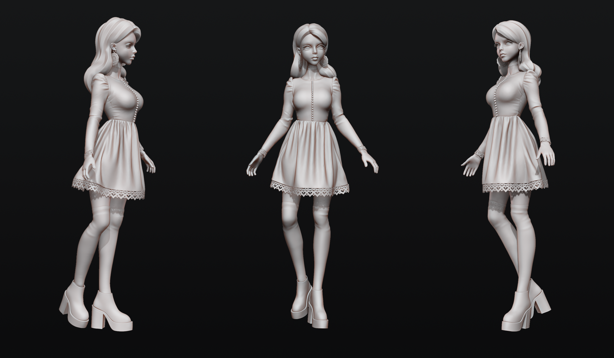 Girl 3D | Пикабу