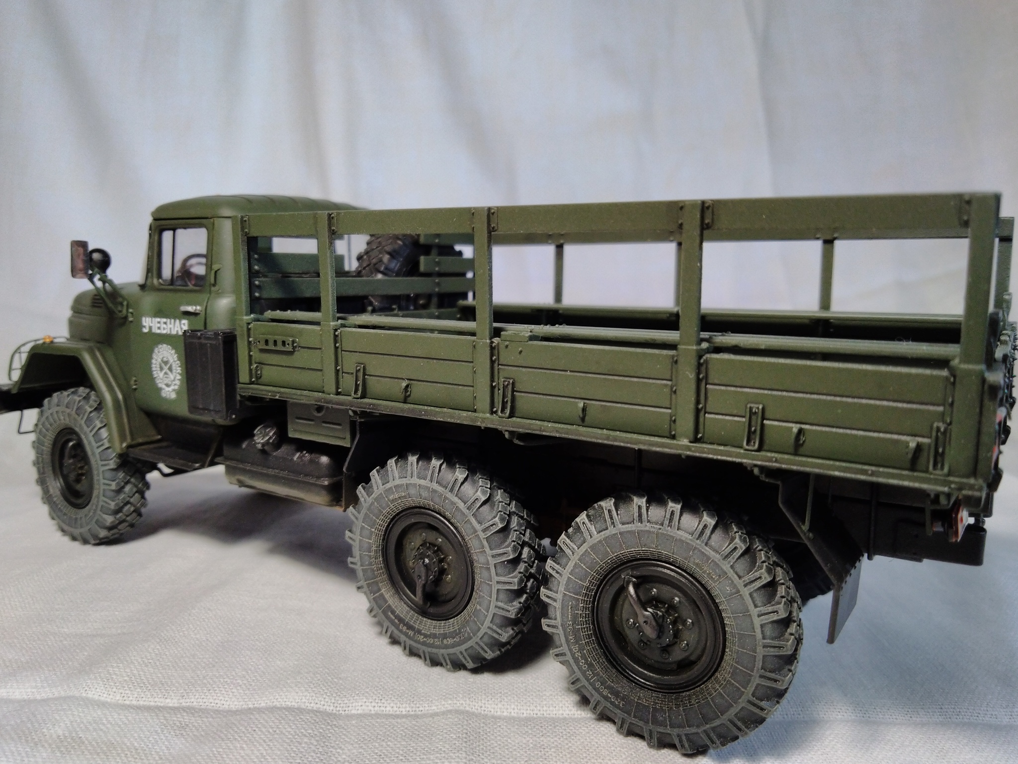 ZIL-131, 1:35 - My, Modeling, Scale model, Zil, Longpost