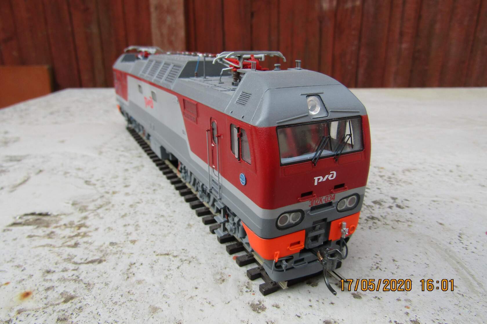 Current model of electric locomotive EP2K - My, Electric locomotive, Stand modeling, Passenger, Longpost