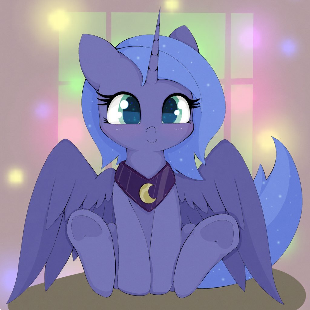 Sweet lil Woona - My little pony, Princess luna, Woona