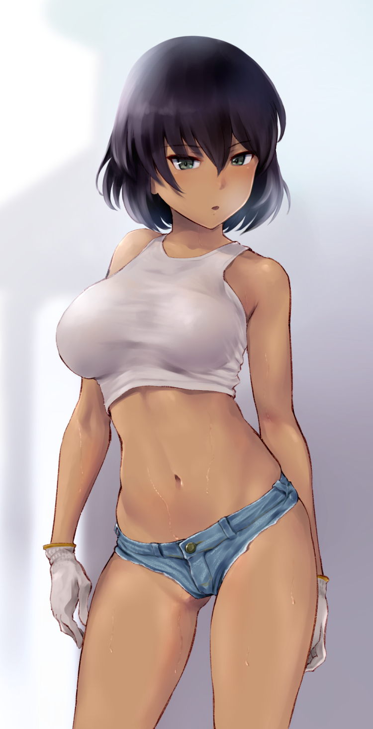 Hoshino - NSFW, Art, Anime, Anime art, Girls und panzer, Hoshino, Erotic, Boobs, Wa genryusui, Longpost