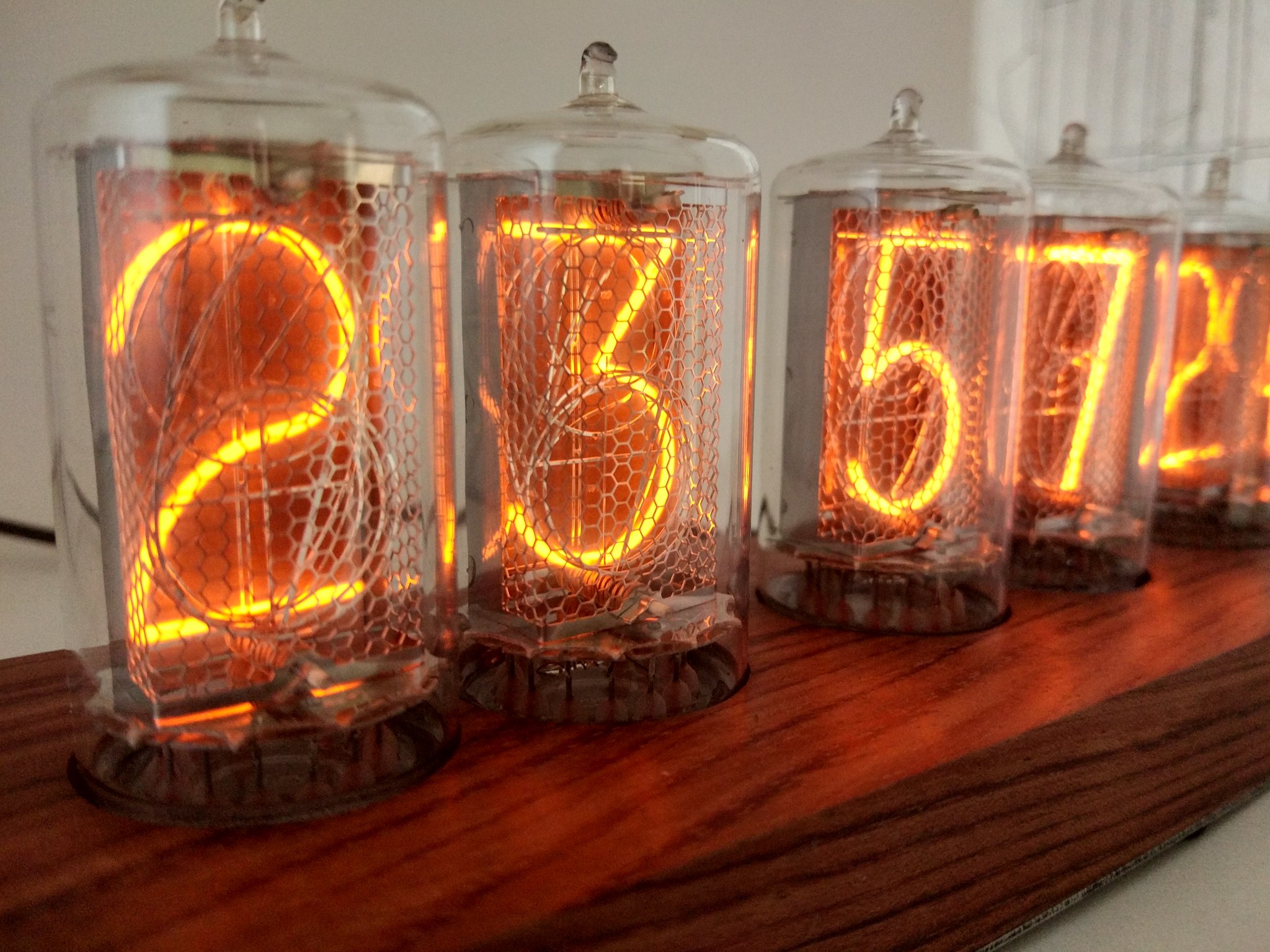 My biggest Nixie clock on Z5660M - My, Clock, Lamp clock, Nixie clock, With your own hands, Homemade, Interior, Decor, Longpost, Needlework with process