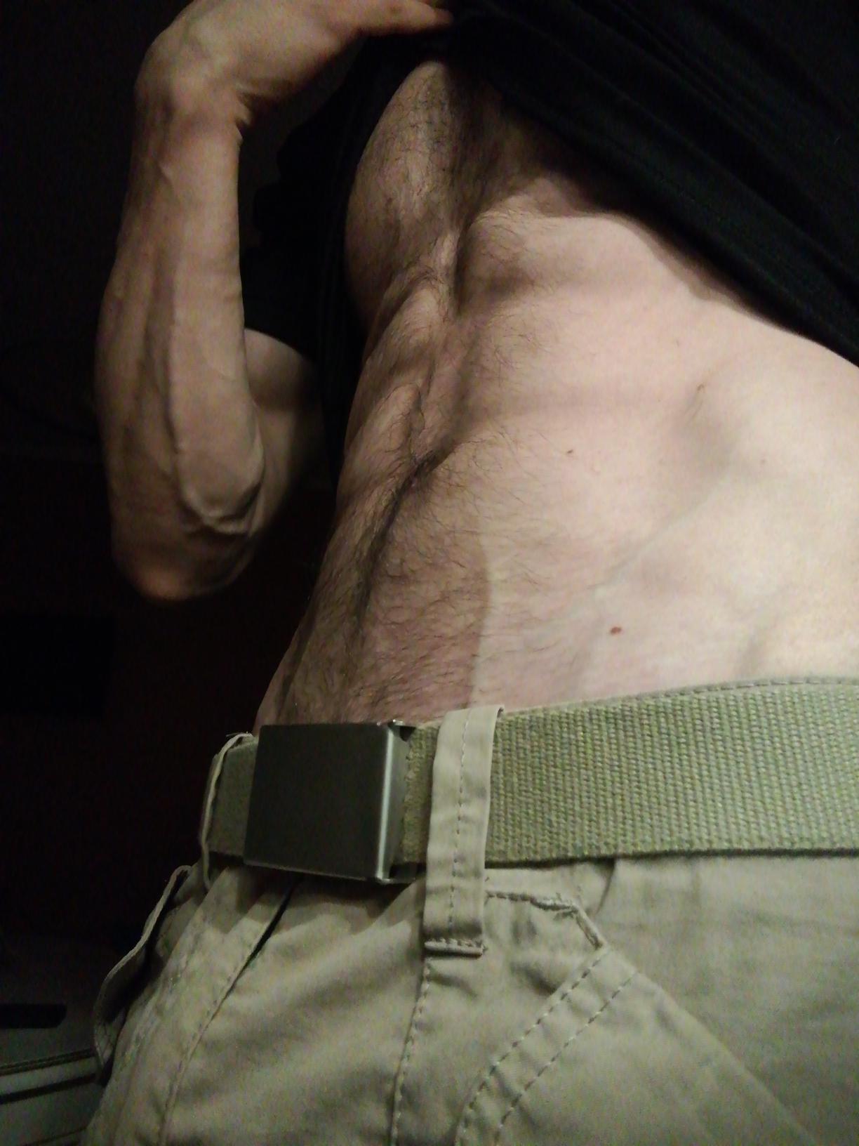 in clothes - NSFW, My, Belt, Press