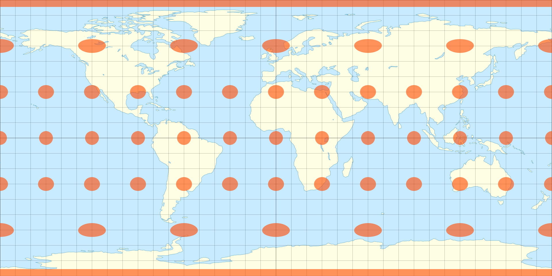 Map projections - My, Cards, Article, Cartography, Projection, Interesting, GIF, Longpost