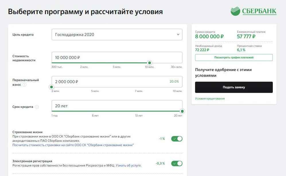 New building for 10 million with a preferential mortgage. What will the monthly payment be? - The property, Mortgage, Longpost