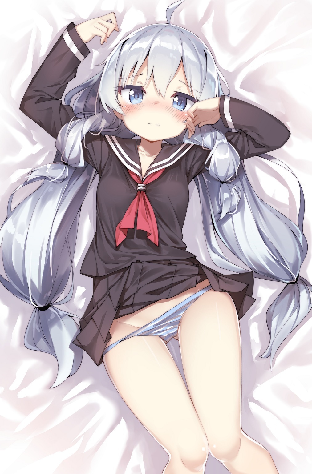 Stella Unibell - NSFW, Anime, Anime art, Soulworker, Stella Unibell, Pantsu, Loli, Longpost