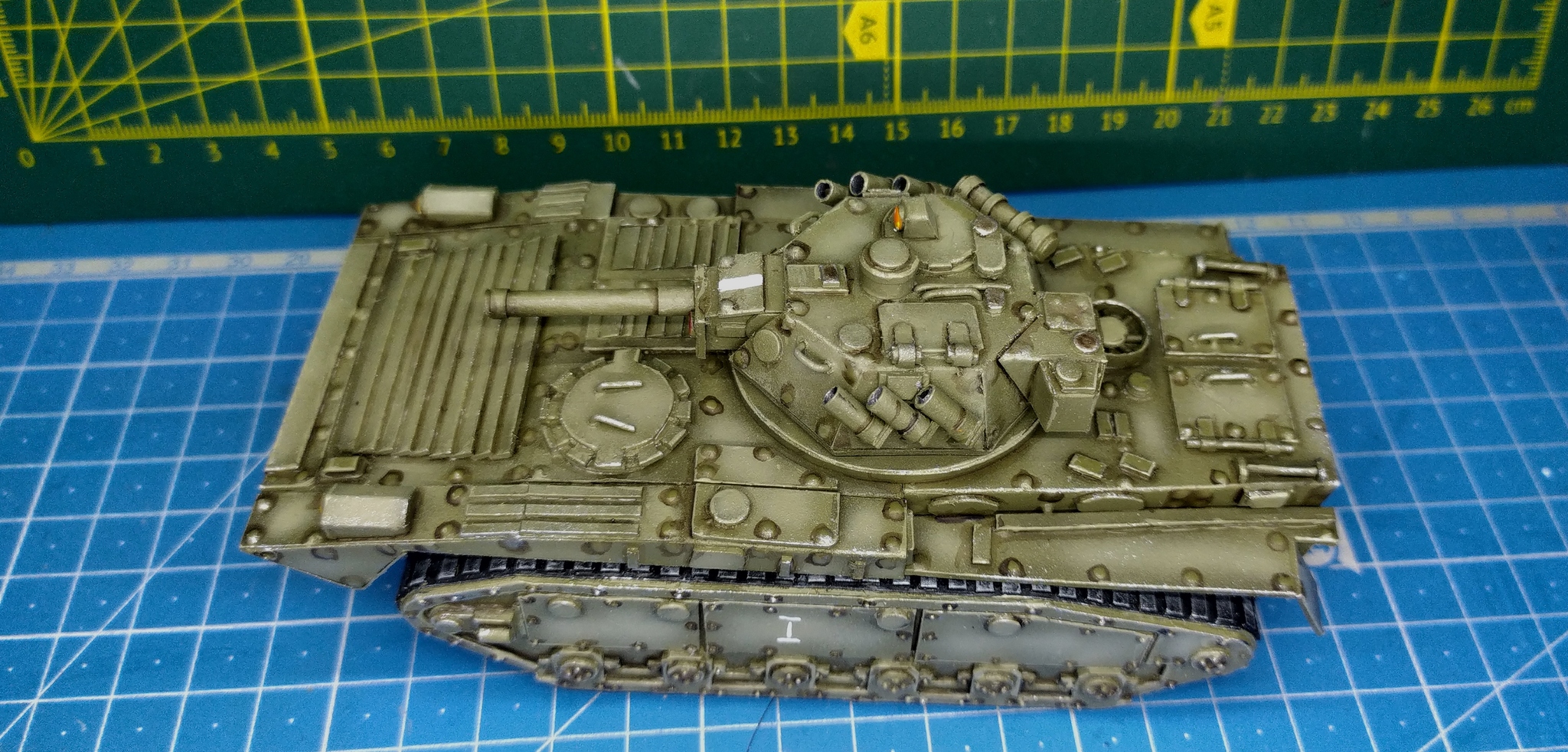 Author's alternative to the Chimera infantry fighting vehicle - Ars Yarchuk (paper) - My, Warhammer 40k, Imperial guard, Papercraft, Astra Militarum, Imperium, Stand modeling, Video, Longpost