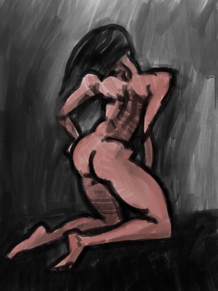 Drawings - NSFW, My, Erotic, Drawing, Girls, Longpost