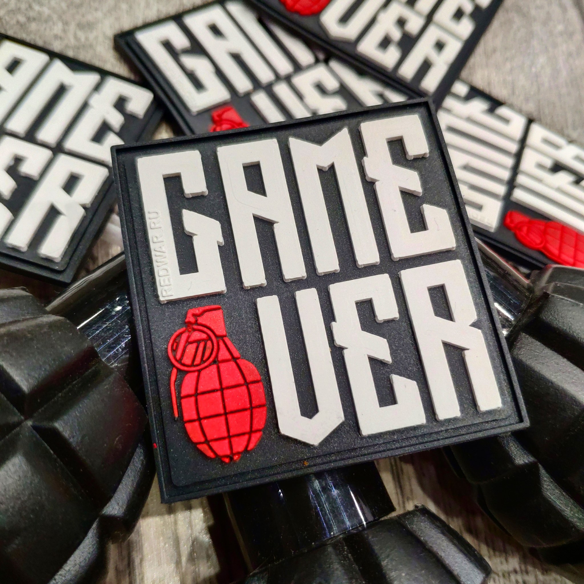 Game over - Моё, Патч, Шеврон, Game over