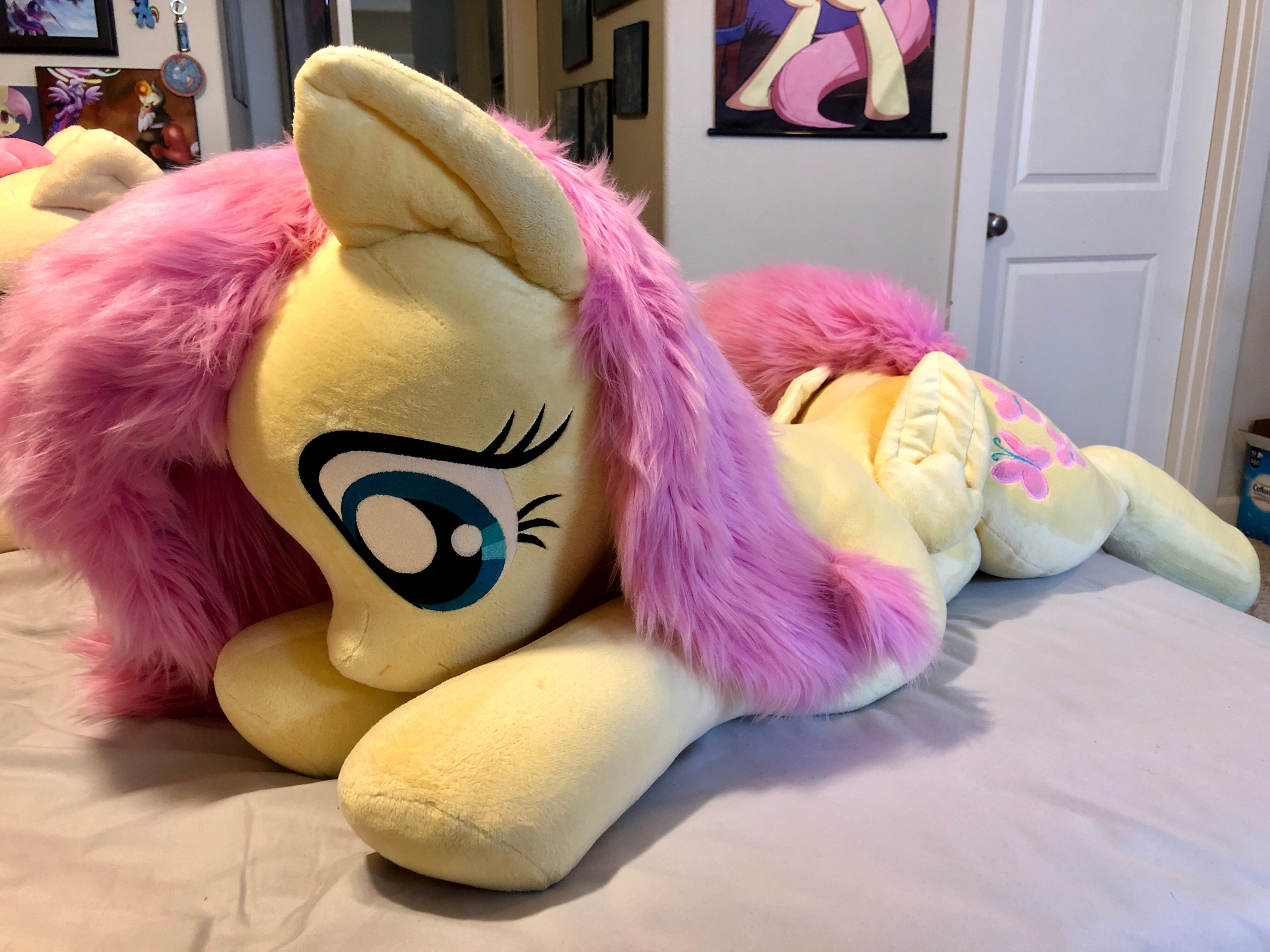 Giant huggable bun - My little pony, Fluttershy, Plush Toys