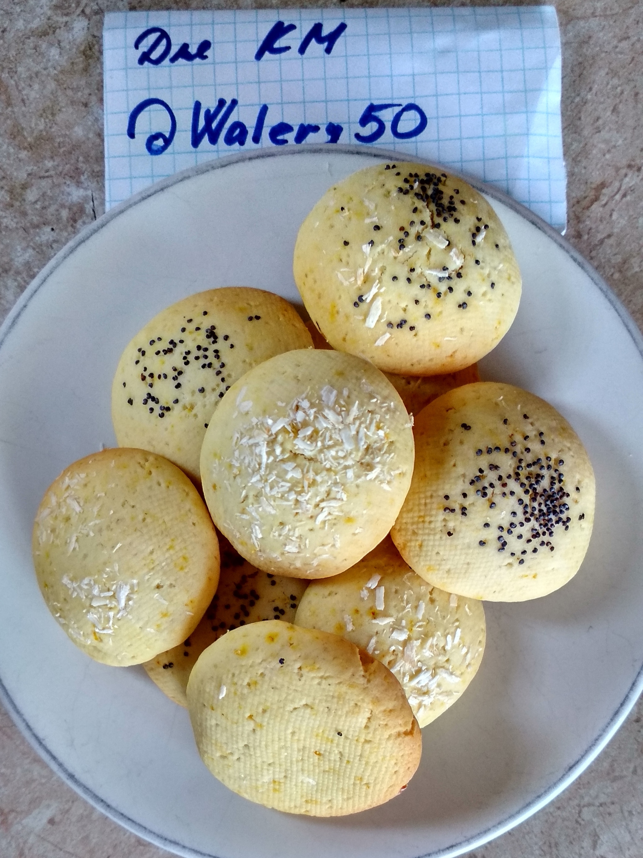 Lemon cookies - My, Recipe, Cookies, Bakery products, Longpost