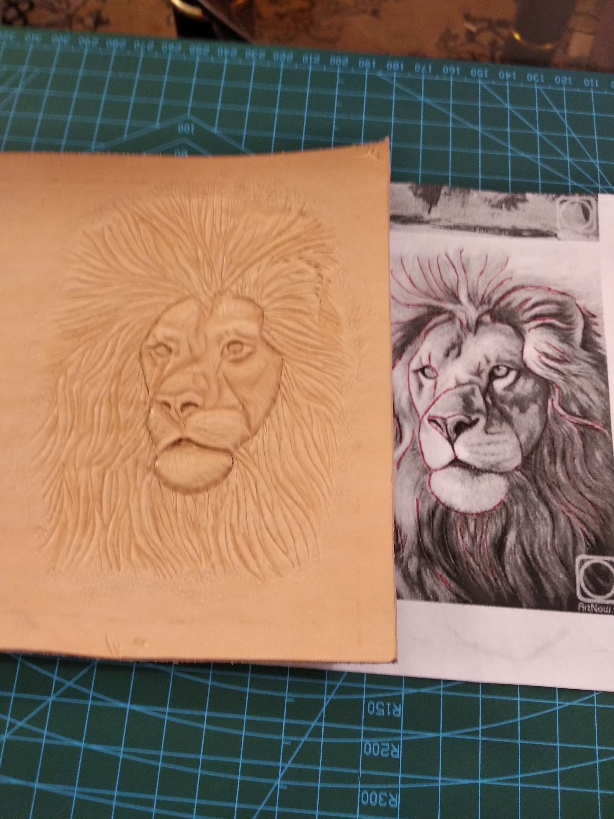 Lion's try! - My, The lion king, Needlework without process, With your own hands, Needlework, Longpost