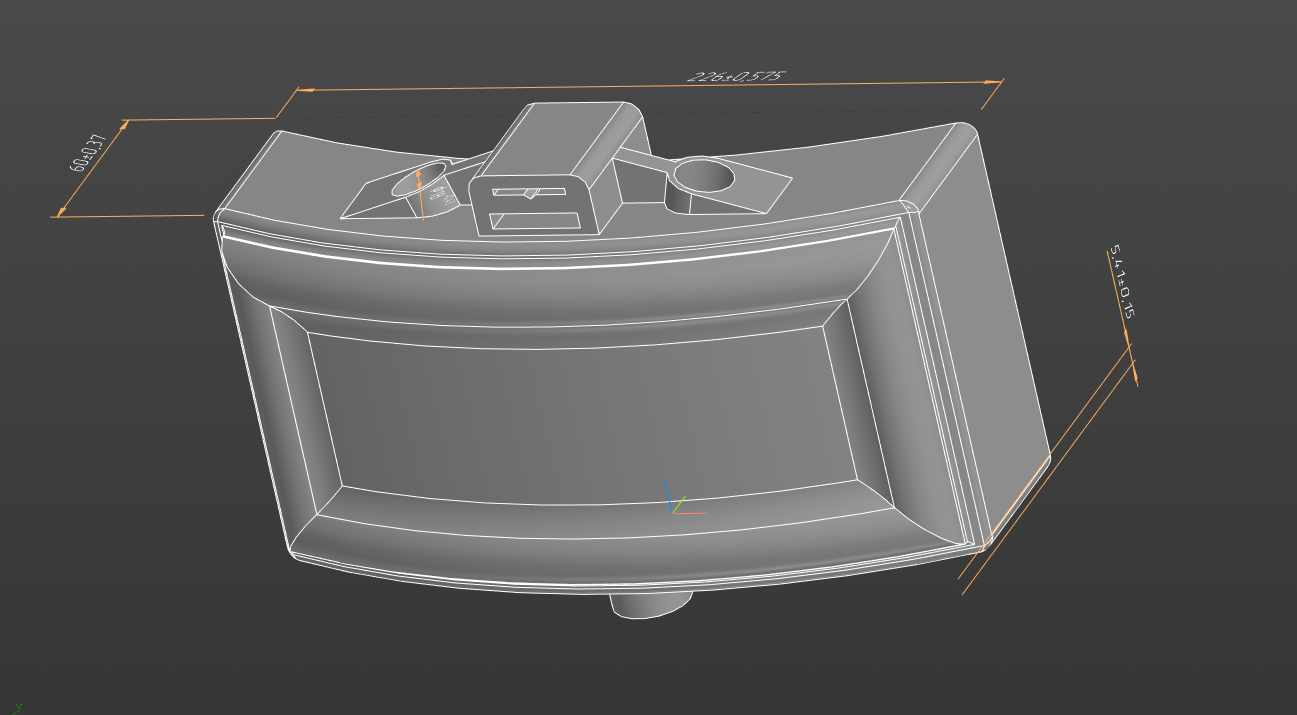 Model based on an exclusive Wi-Fi router - My, 3D modeling, Mon-50, Longpost