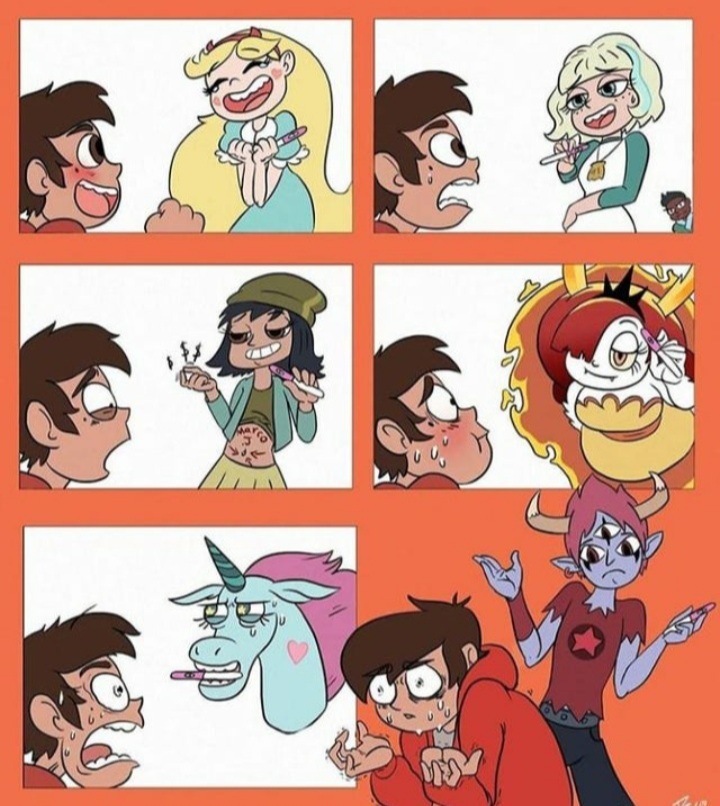 Стар против сил зла. (Бедный Марко) - Star vs Forces of Evil, Star Butterfly, Marco Diaz, Janna Ordonia, Tom Lucitor, Hekapoo, Jackie Lynn Thomas