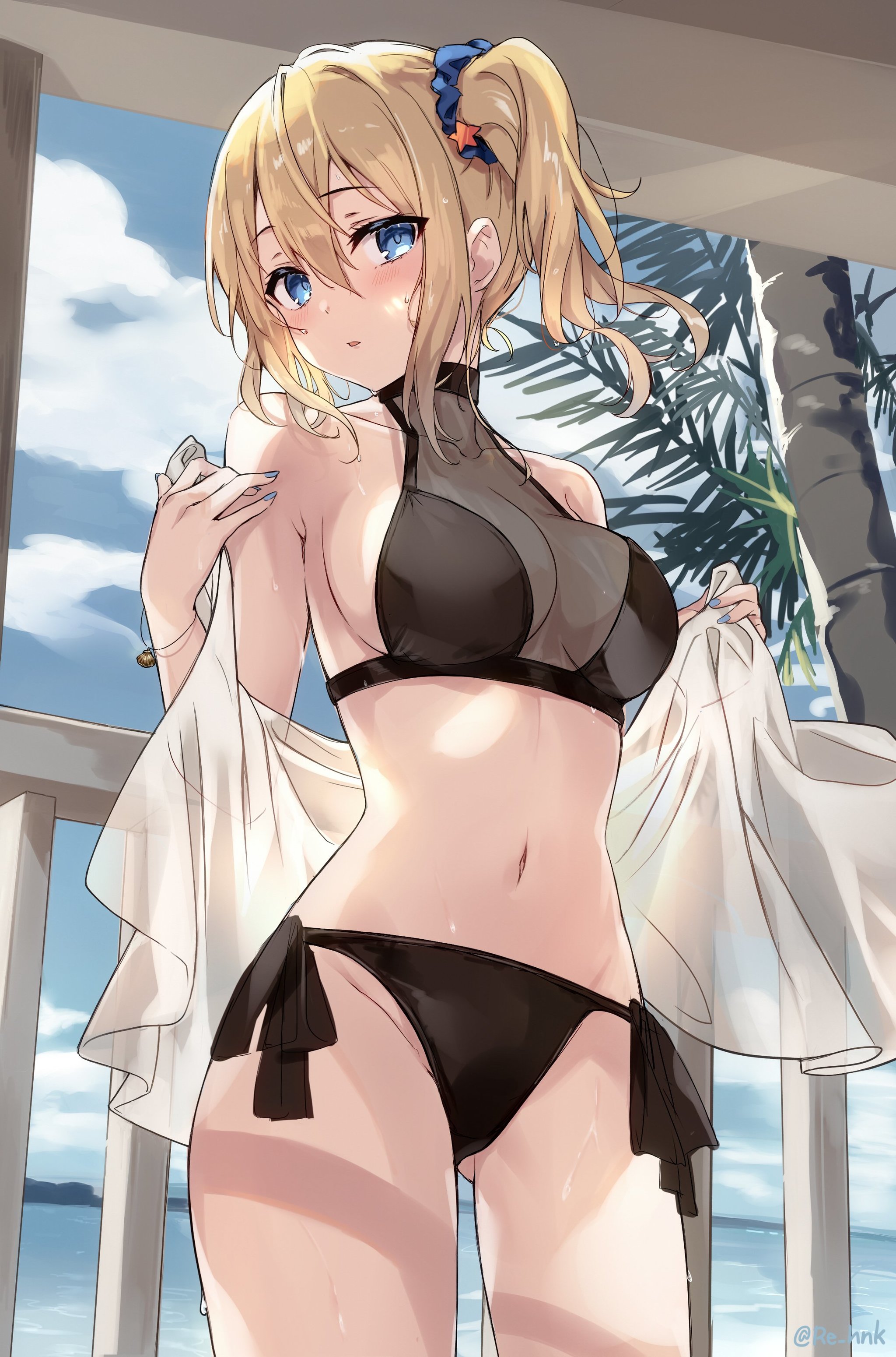 And tomorrow is summer) - NSFW, Kaguya-Sama wa Kokurasetai, Anime, Anime art, Hayasaka ai, Swimsuit