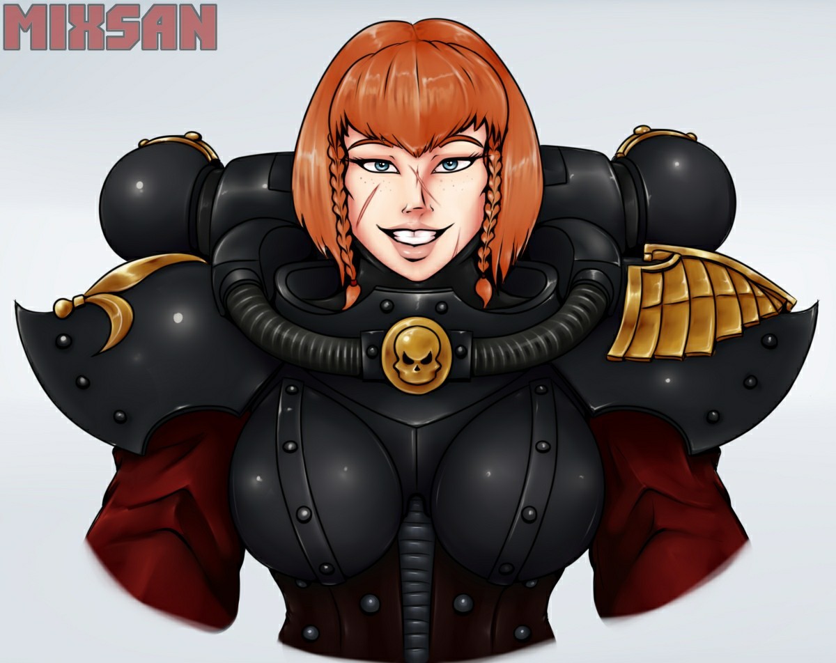 Sister Joanna - My, Warhammer 40k, Wh Art