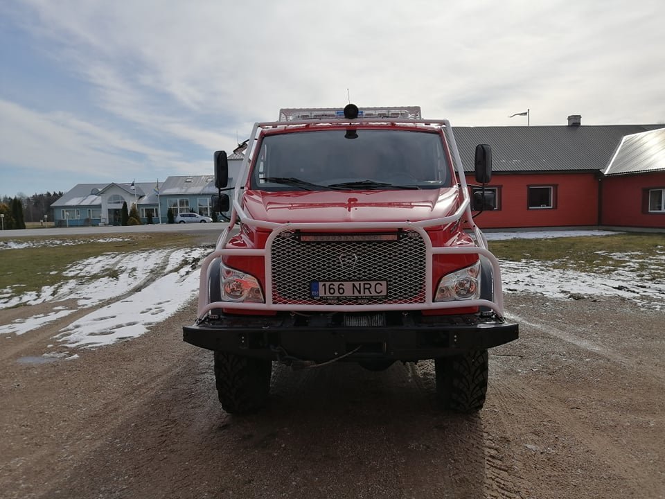 The Estonians made Sadko a cool “firefighter” - Gas, Sadko, Estonia, Longpost, Fire engine