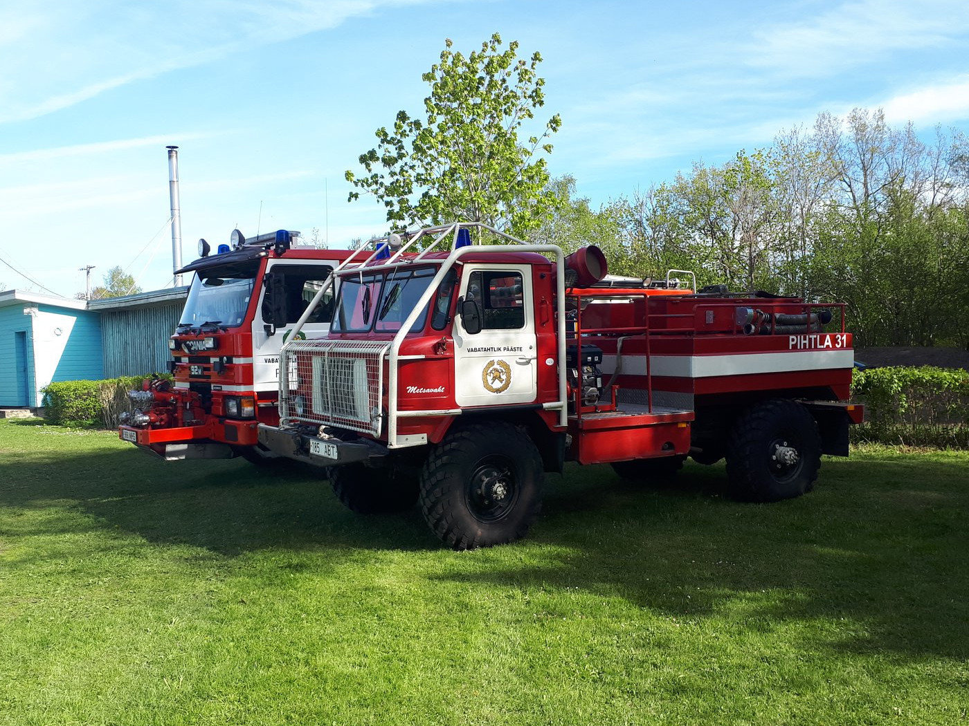 The Estonians made Sadko a cool “firefighter” - Gas, Sadko, Estonia, Longpost, Fire engine