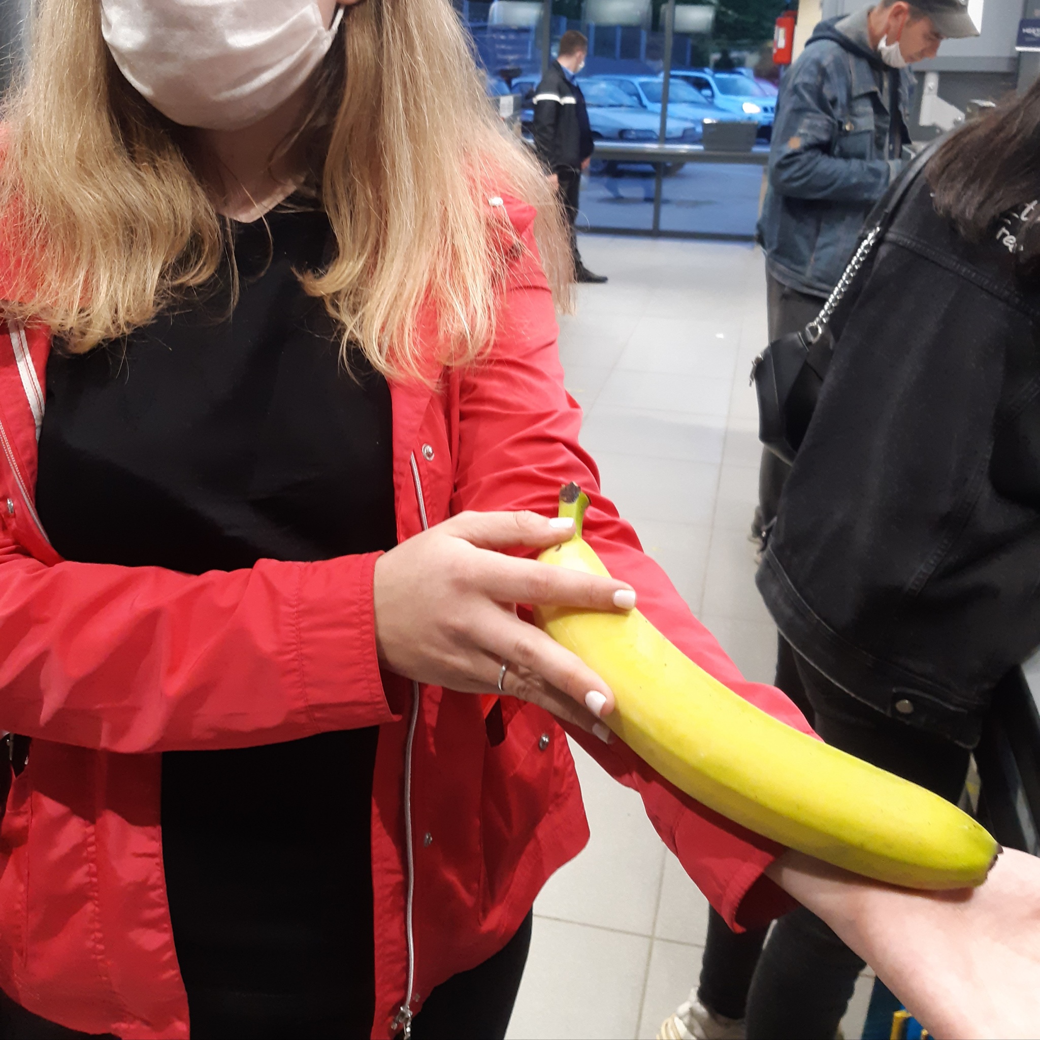 The biggest banana ever seen - My, Banana, 49 and 5