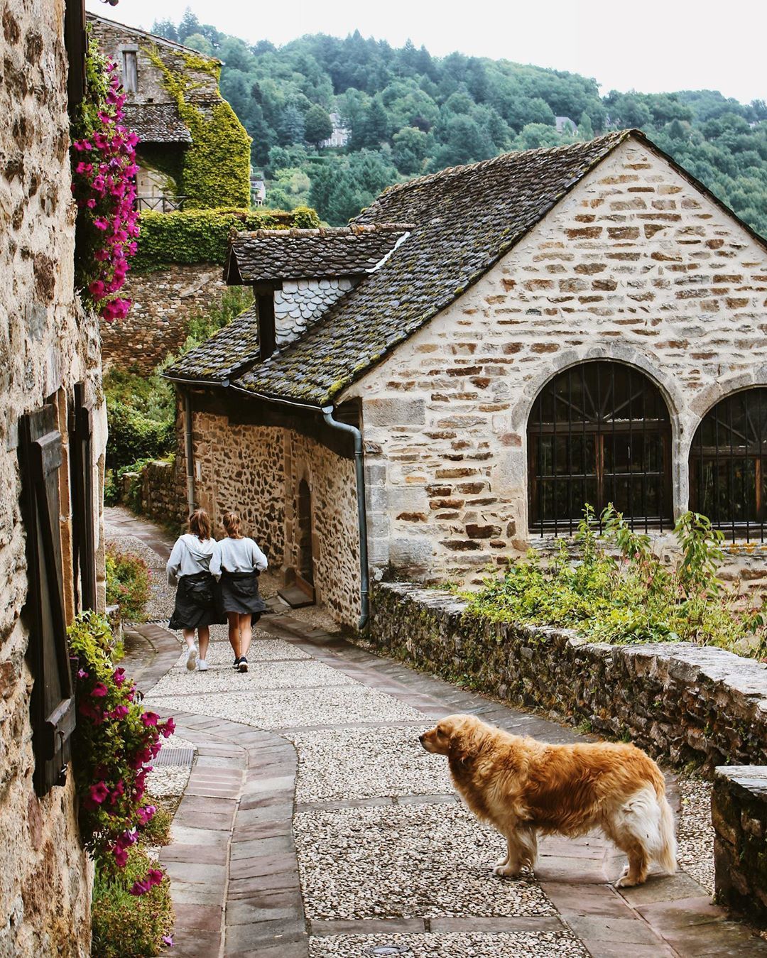 Village and fortress Najac. France - France, Travels, Locks, Fortress, Video, Longpost