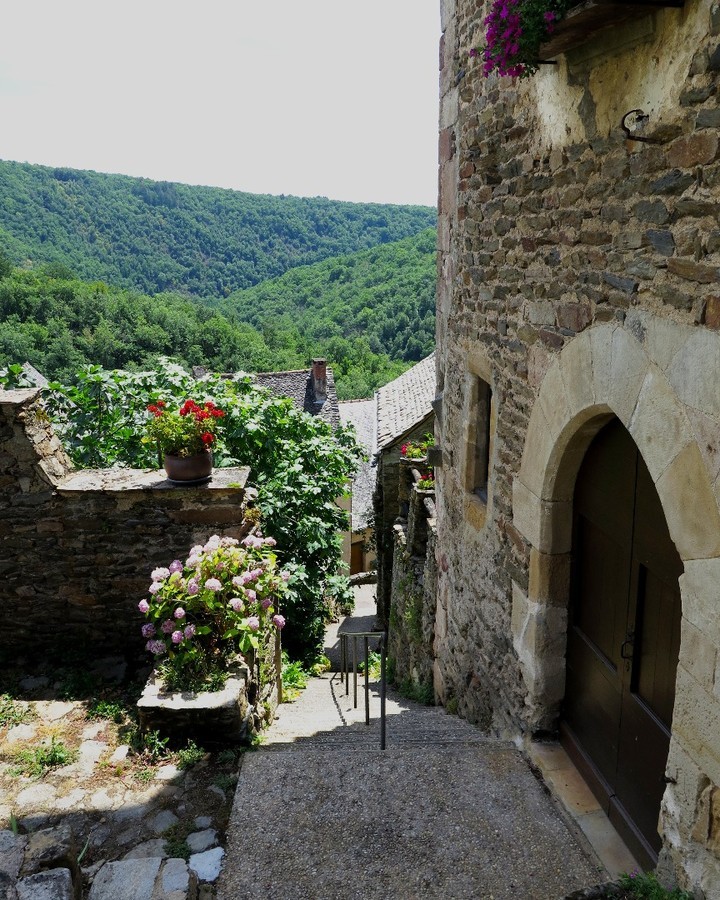 Village and fortress Najac. France - France, Travels, Locks, Fortress, Video, Longpost