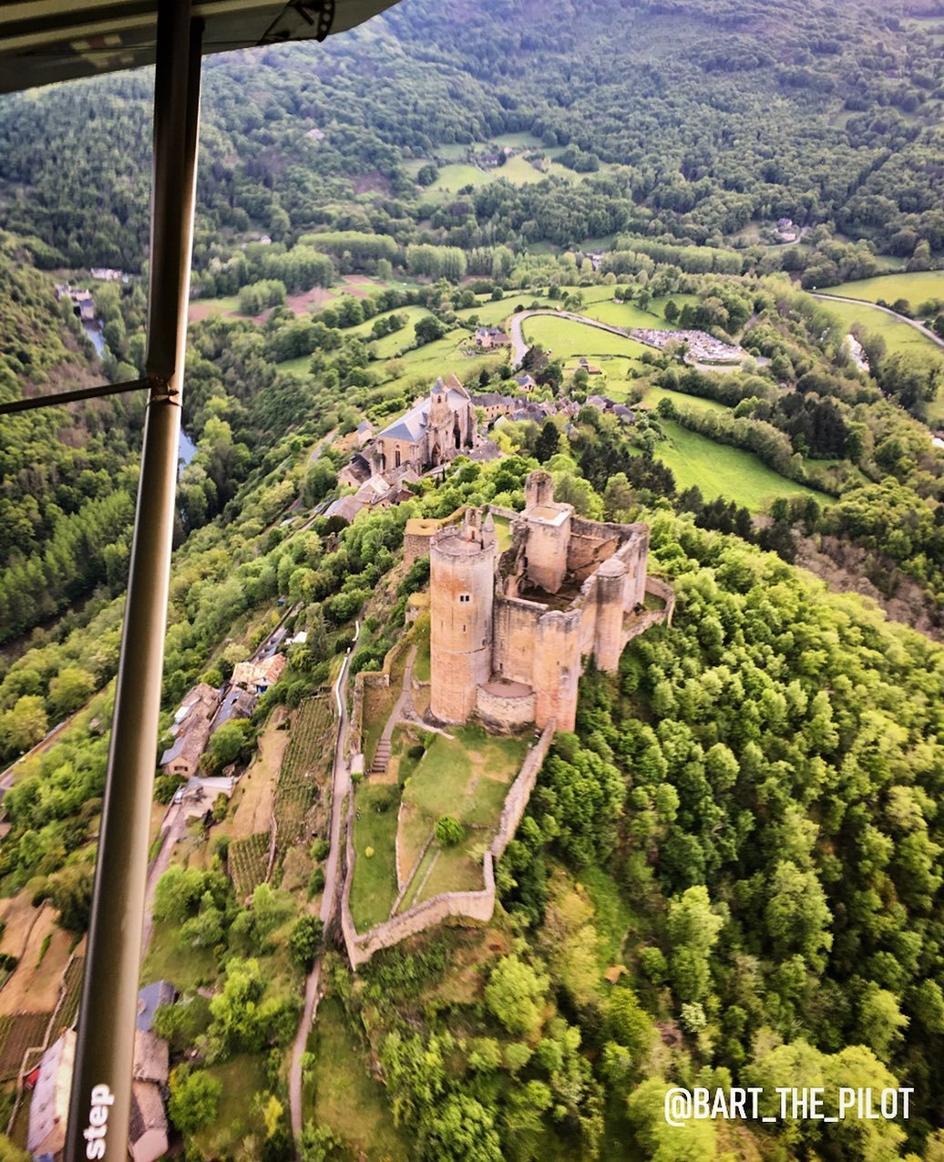 Village and fortress Najac. France - France, Travels, Locks, Fortress, Video, Longpost