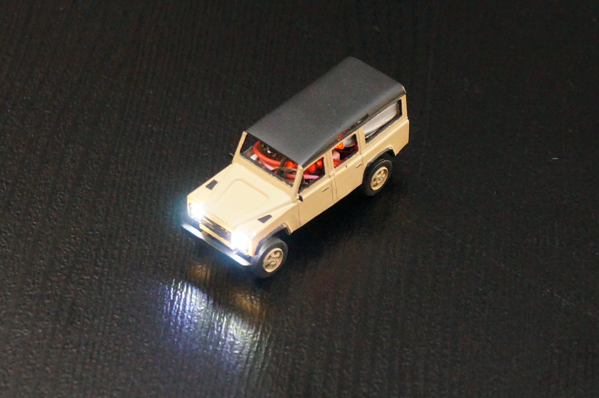 Внедорожник в масштабе 1:87. Land Rover Defender 110. Часть 2 - Моё, Радиоуправляемые модели, Радиоуправляемая машина, Длиннопост, Увлечение, Внедорожник, Масштабная модель, Рукоделие с процессом, Видео