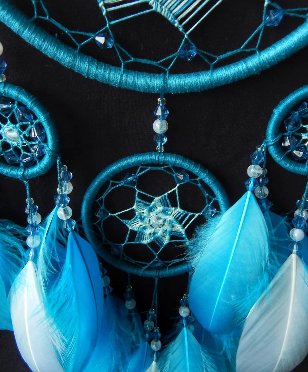 Dream catcher Whirlpool - My, Dreamcatcher, Maelstrom, beauty, The photo, Needlework without process, Handmade, Hobby, With your own hands, Longpost