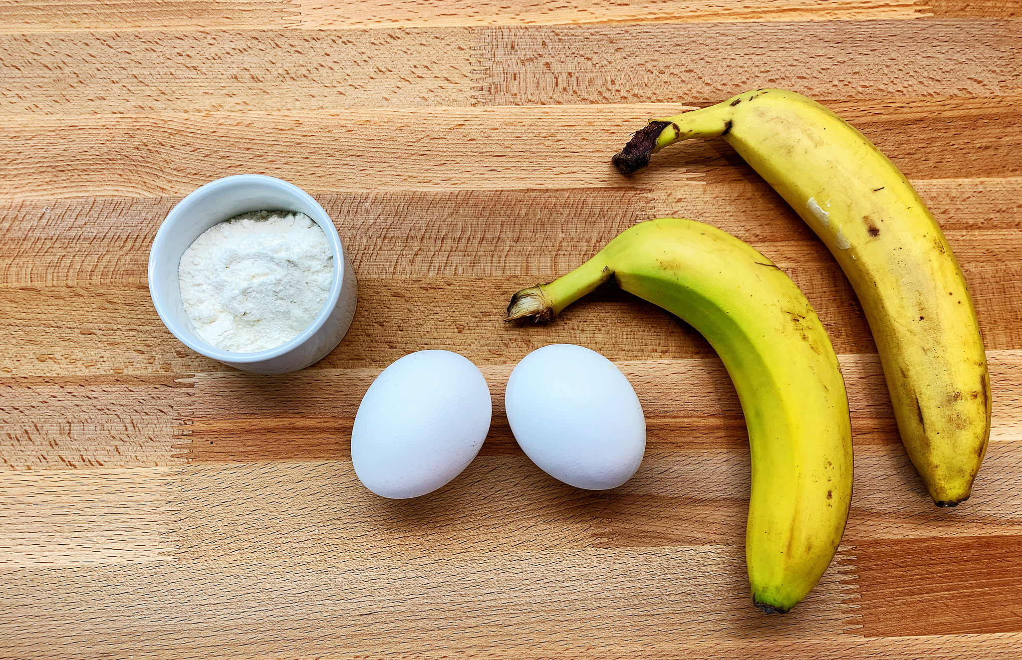 Банановые панкейки - рецепт