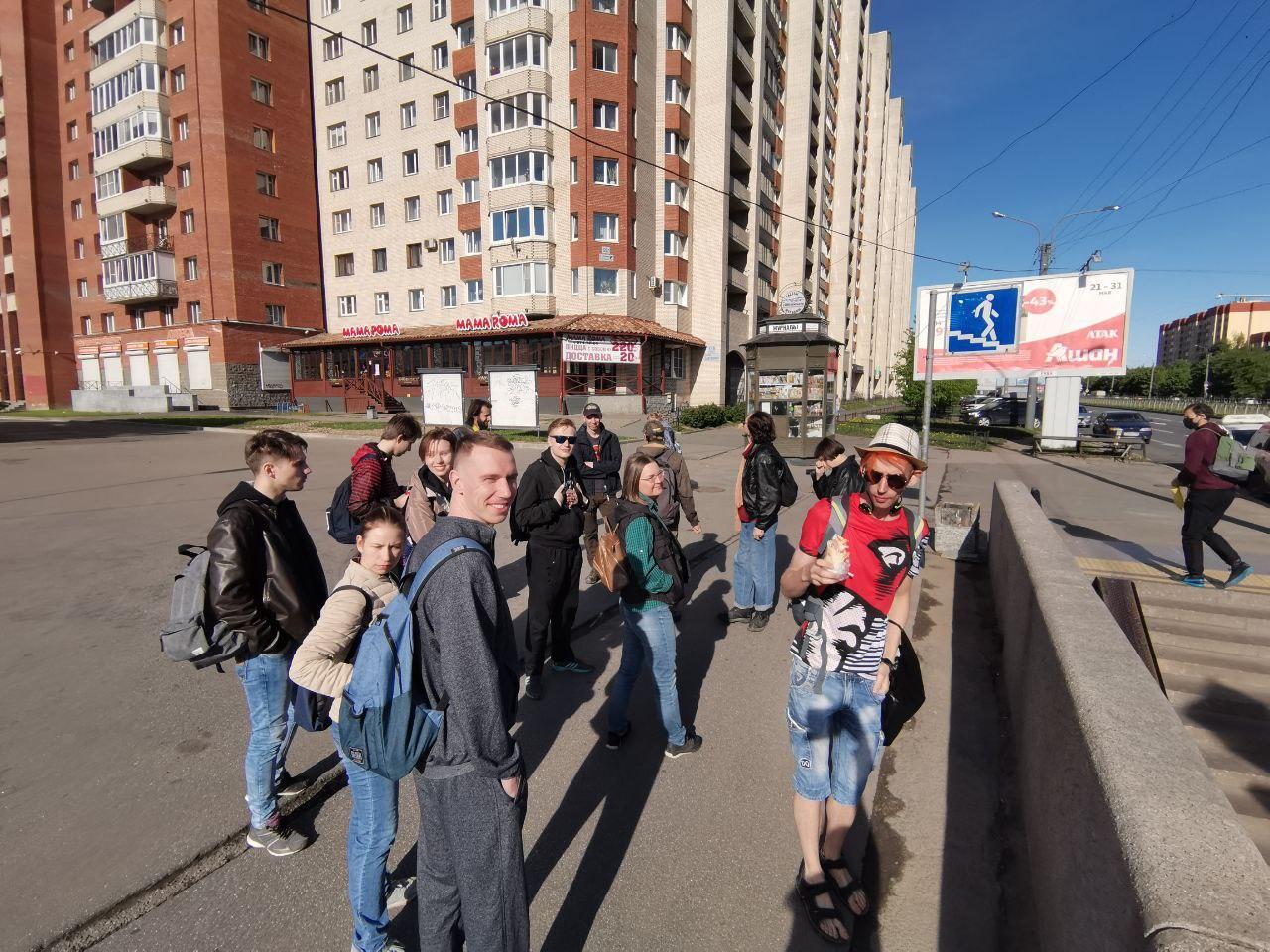 Long walkers, awakening from hibernation. 47 km in 11 hours - My, Walk, St. Petersburg long-walkers, Leningrad region, Saint Petersburg, Hiking, Longpost