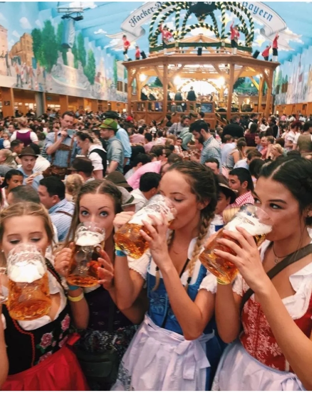 German girls. Oktoberfest - Girls, Germany, Oktoberfest, Beautiful girl, Beer, Blonde, Longpost