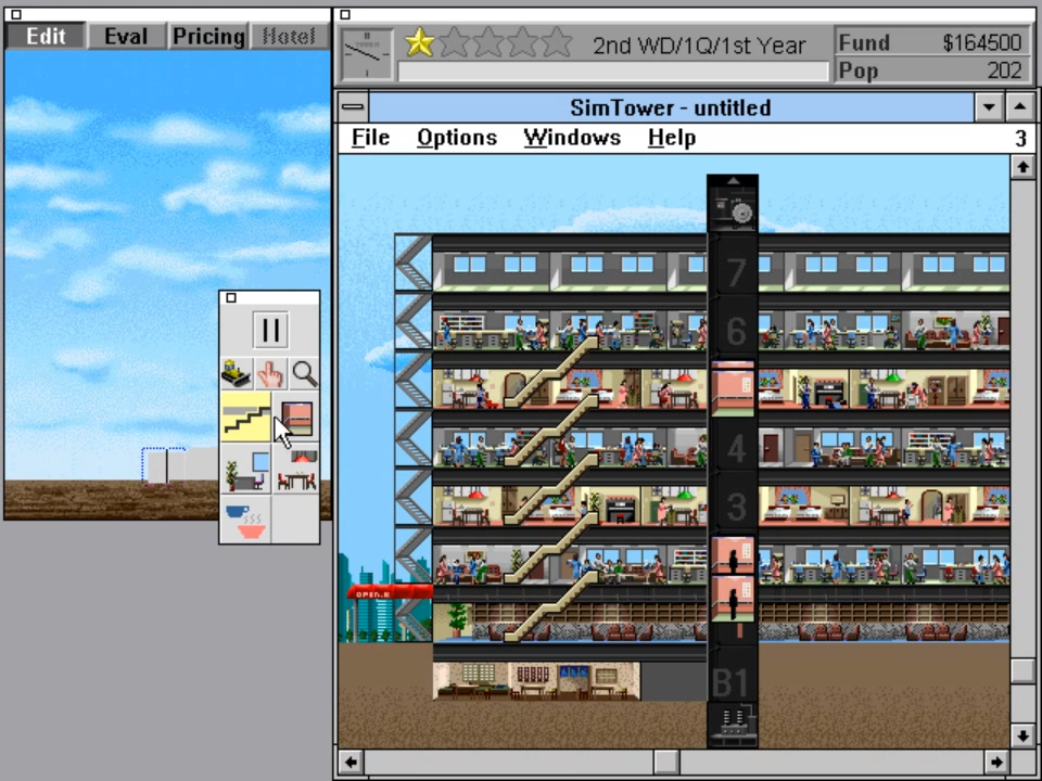 On the way to The Sims: what else we could control in Will Wright's games - My, Dos, Retro Games, The sims, Simcity, Old school, Simulator, Games, Retro, Longpost