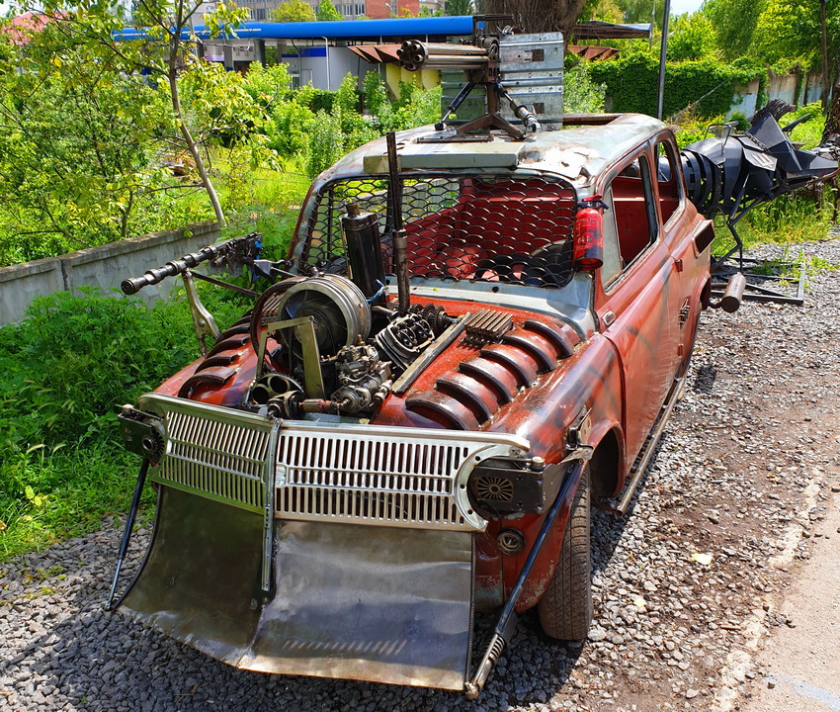 We are not waiting, but preparing - Auto, Zaporozhets, The zombie apocalypse, Vinnytsia, Longpost